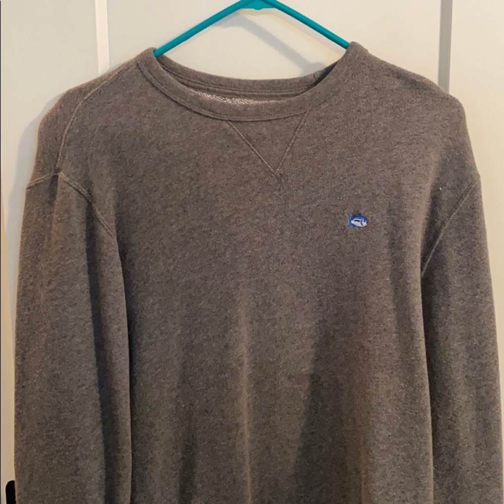 Men’s southern tide gray sweater!